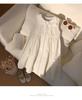 Korean Style Girls' Floral Dress - Summer 2026 Cotton Lace Sleeveless with Doll Collar
