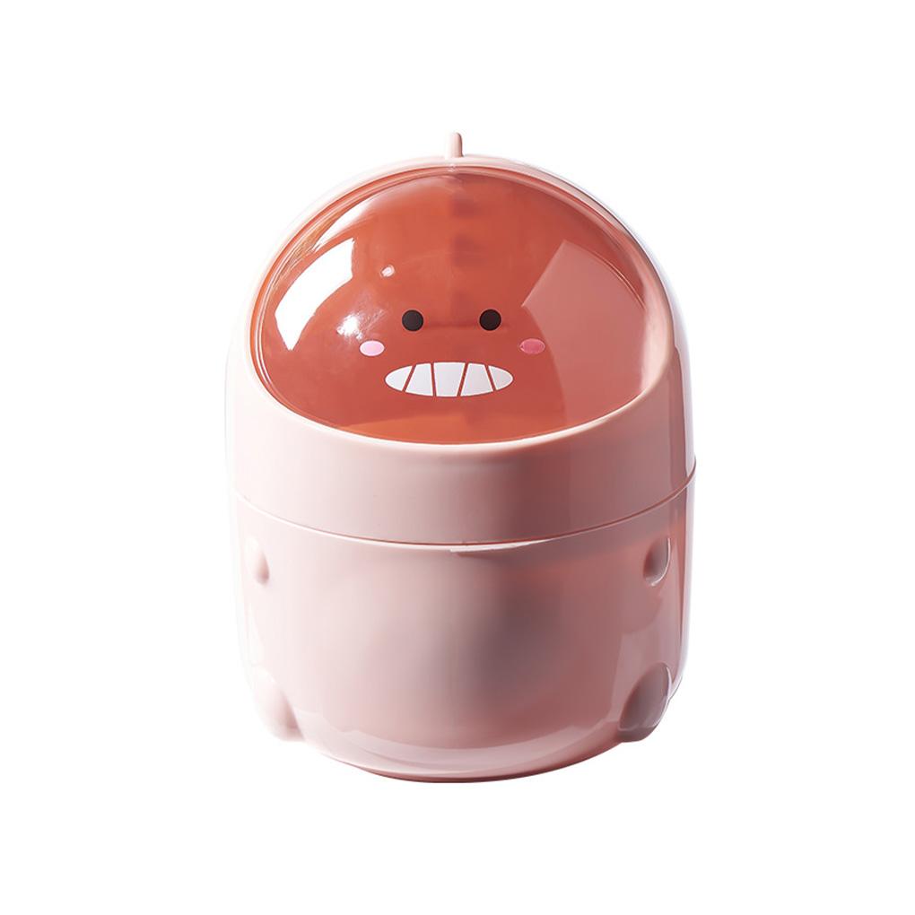 

Настольный мусорный бак 850 мл, бытовое мусорное ведро для хранения отходов с откидной крышкой, мусорное ведро для организации мусора, корзина для мусора