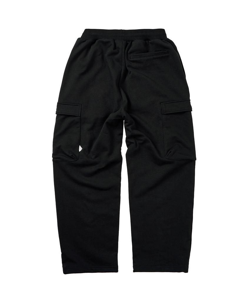 FOUNDPOCKET Field Cargo Sweatpants Black