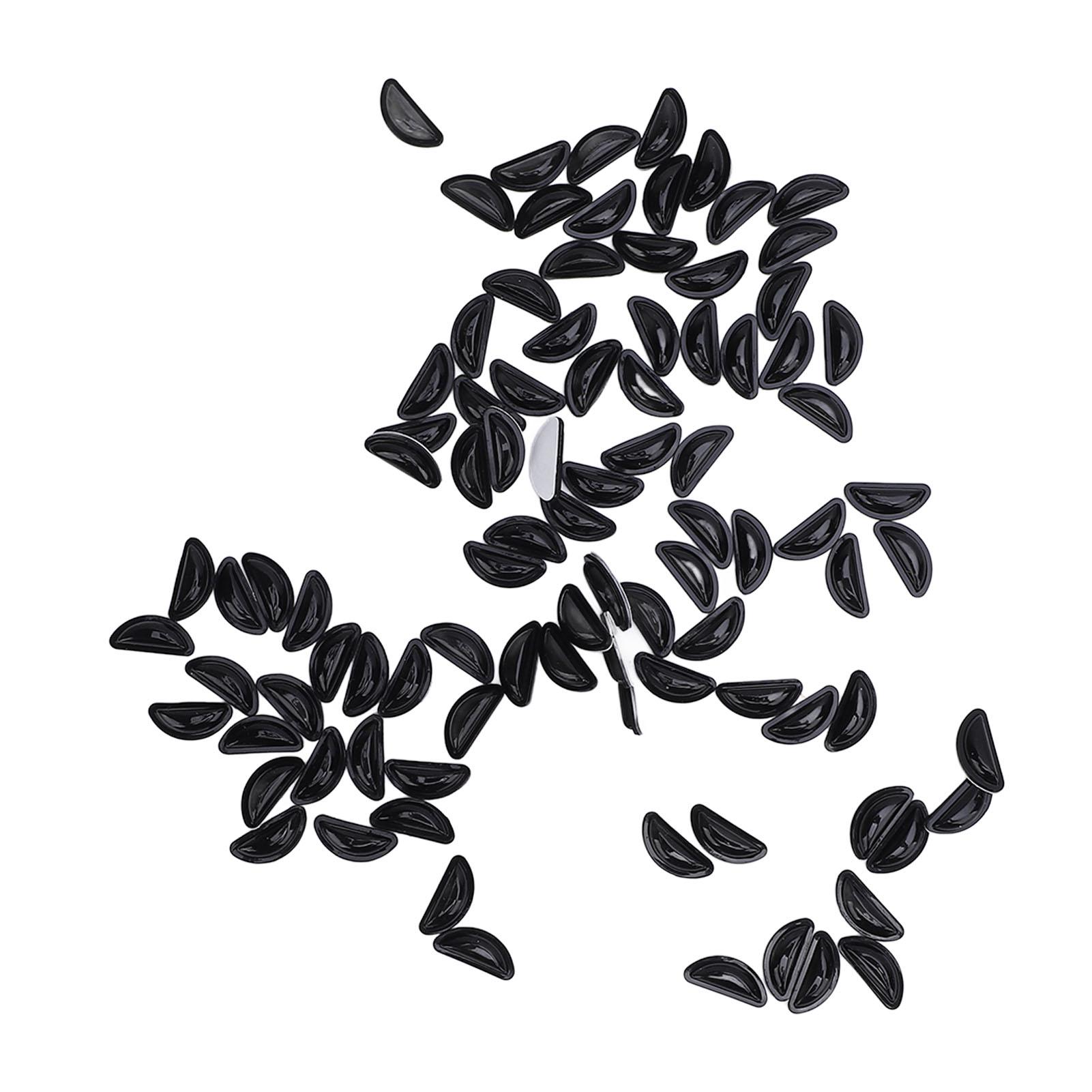 

50 пар носоупоров для очков силиконовые противоскользящие удобные воздушные подушечки для очков носовая часть для