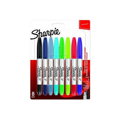 Sharpie Twin Tip Marker Set mit 8 Farben - I-S2065409