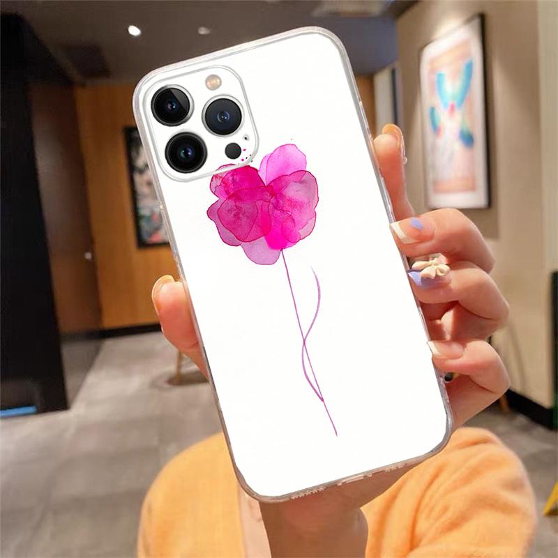

Phone Case For iphone 17ProMax Air 16 15 14 13 Pro Max 15 16 Pro 15Plus flower Dandelion Lotus lavender iphone 13