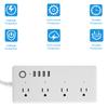 WLAN Steckdosenleiste Überspannungsschutz Smart 4 USB-Anschlüsse Stecker Sprachgesteuert