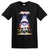 Anthrax Metal Band Horror Maske T-Shirt Grafik Rock Musik T-Shirt