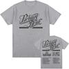 Parkway Drive 20 Year Anniversary European Tour 2025 T-shirt Cotton Short Sleeve Fashion Men Tshirts Unisex Streetwear Print Tee