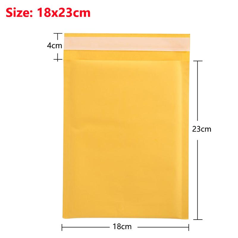 50Pcs Kraft Bubble Mailers Self Seal Adhesive Shipping Bags, Cushioning Padded Envelopes Bag for Shipping, Mailing, Packaging