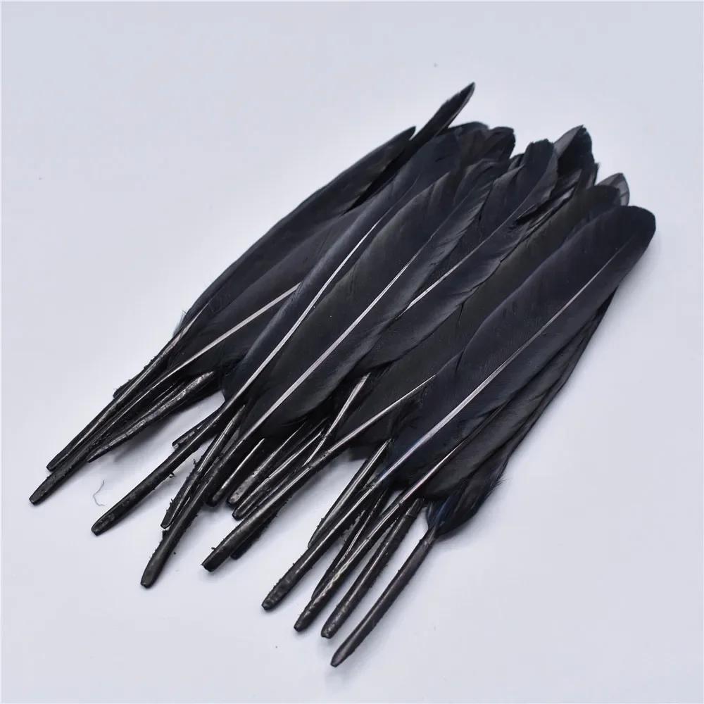 Duck Feathers for Crafts 10-15CM/4-6" Goose Feathers for Jewelry Making White Wedding Feathers Decoration Carnaval Assesoires