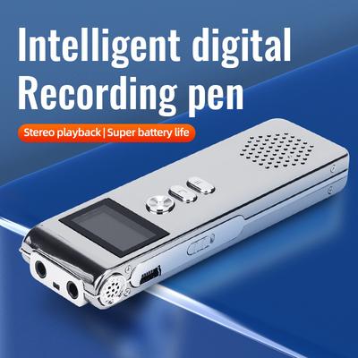 X5 Conference Learning Recorder Pen je lehký a uživatelsky přívětivý, inteligentní hlasově ovládaný záznamník MP3 s redukcí šumu ve vysokém rozlišení s umělou inteligencí.
