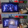 Multifunctional LED Tachometer Digital Motorbike Dashboard with Speedometer Gauge Accurate Readings Suitable for 150 3.0