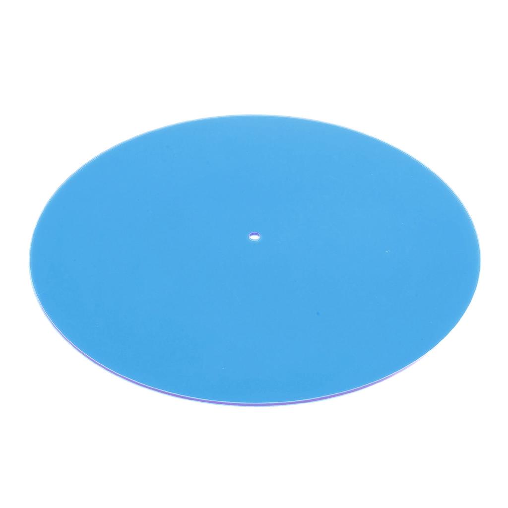 Turntable Mat Record Platter Slipmat Low Noise Acrylic Record Player Platter Slip Mats for 12 Inch Record Player