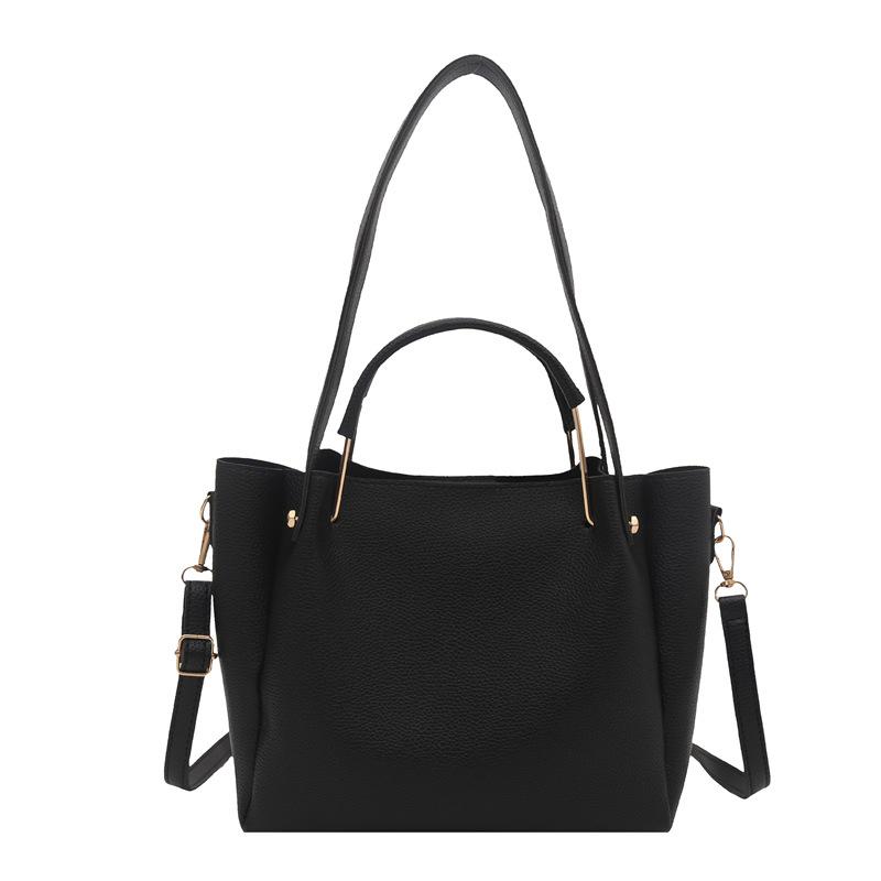 Bags Women's Fashion Simple Shoulder Handbags Large Capacity Light Luxury Foreign Style Messenger Bags