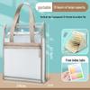 A4 Transparent 13-Layer Accordion Folder with Large Capacity and Subject Dividers