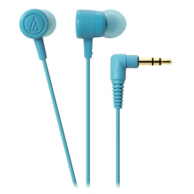 Audio Technica Canal Earphones Light Blue LBL ATH-CKL220