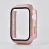 Tempered Glass+Cover for Apple Watch 49mm 46mm 45mm 44mm 42mm 41mm 40mm 38mm PC Bumper Screen Protector Case iWatch Series 1-11 7