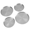 Set of 4 Stainless Steel Stove Burner Range Cover