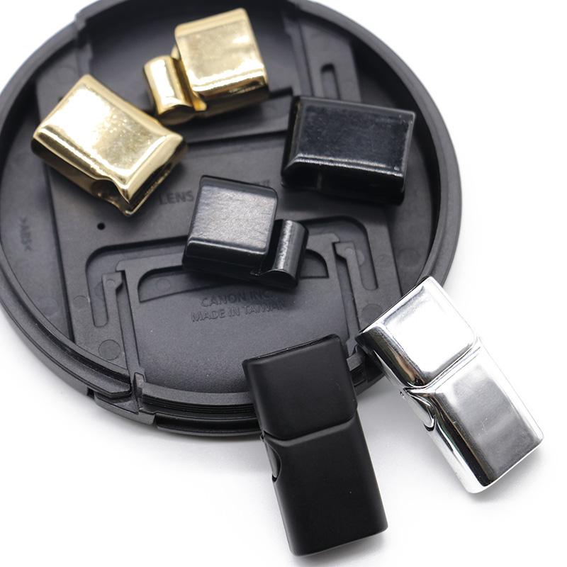 Mibrow 4ks/lot Magnetické zapínání Konektor Spona Vhodné pro DIY 8x5mm 10x5mm 12x6mm Kožené náramky Doplňky pro výrobu šperků