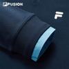 FILA FUSION Women's Faux Two-Piece Short Pullover Sweatshirt