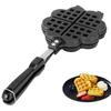 DIY Waffle Maker Waffle Cake Mold Baking Tray Household Cooking Accessories for Gas Stove