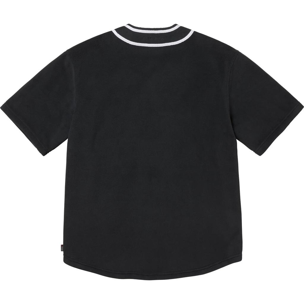 Supreme Polartec Baseball Jersey Black