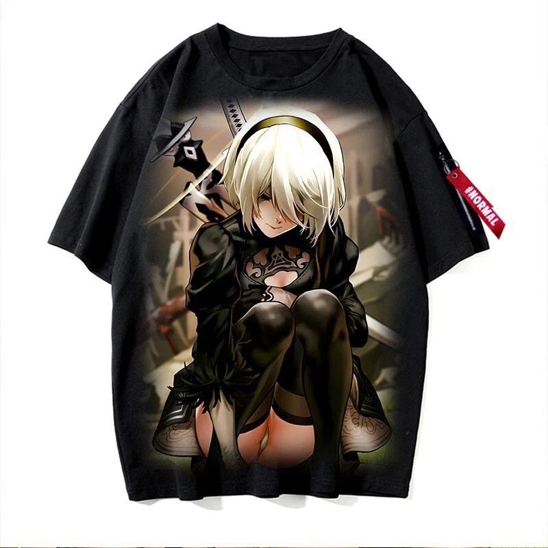 

NieR: Automata cosplay anime manga T-shirt shirt undershirt polyester unisex M