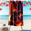 Horseman of Hell Print Beach Towel, Large Soft Quick Dry Towel for Beach Camping Swimming