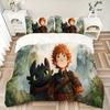 Hero Shadow Dragon Printed 3pcs Bedding Set Soft Microfiber 1 Duvet Cover And 2 Pillowcases Home Bedroom Decor Xmas Gift Q1803
