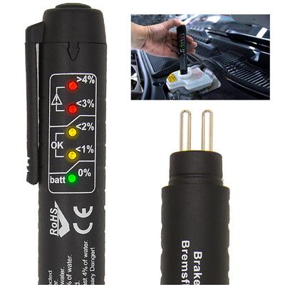 Tester brzdové kapaliny do auta 5 LED Testovací nástroj pro automobily a automobily pro DOT3/DOT4
