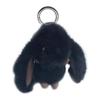 [Sqzrpomddy] Keychain Keychain Cute Rabbit Fluffy Keyring Bag Hanging Decoration Rabbit Ball Pendant