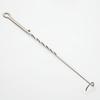 Pigtail Food Flipper Stainless Steel Grill Turner Hook Ergonomic Meat Flipping Hook for Grilling Steak Ribs Chicken Kitchen BBQ Accessories