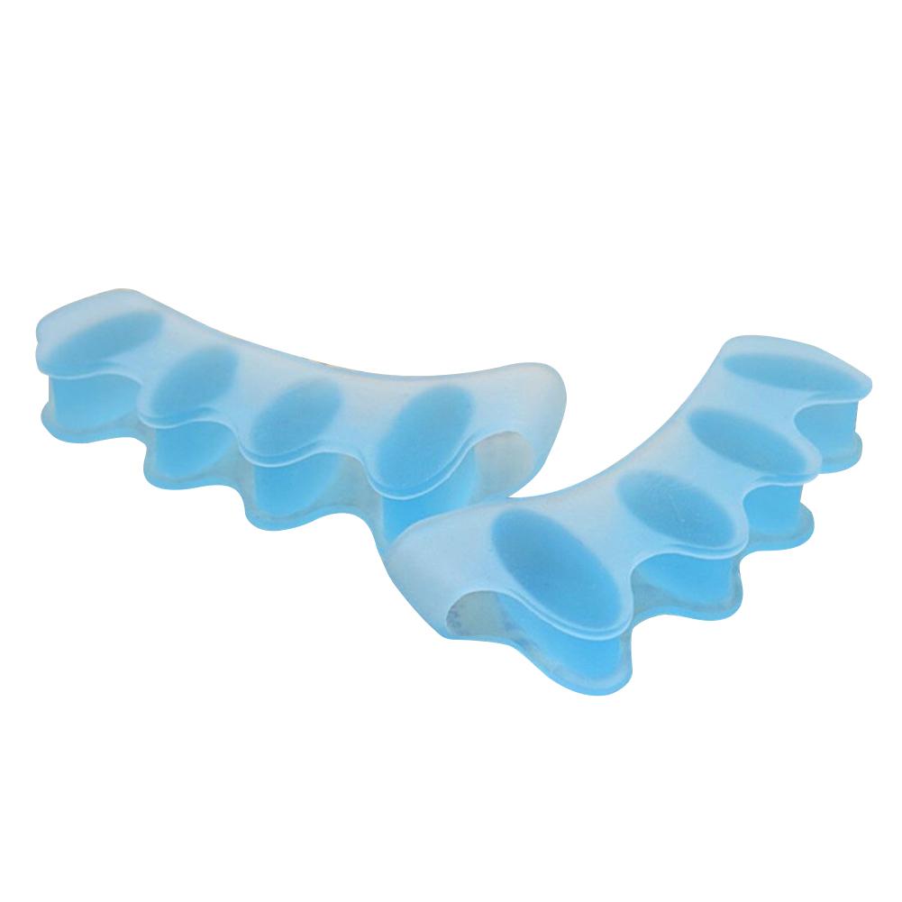 1Pair Silicone Toe Protector Finger Toe Separator Bunion Corrector Foot Stretchers Straightener Protector Pain Relief Foot Care