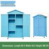 Outdoor Anti-Corrosion Sunscreen Storage Cabinet for Garden and Courtyard