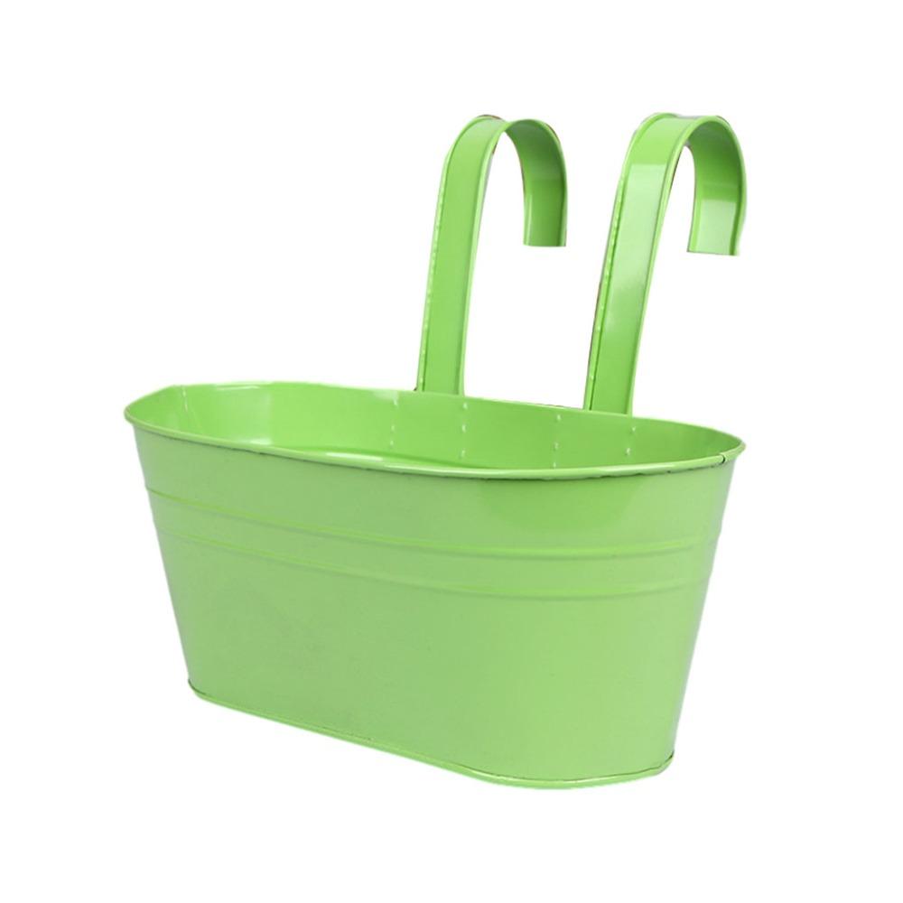 Solid Color Wall Hanging Flower Pots Self Watering Lazy Flower Pot