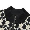 FILA Fleece Knit Zip Cardigan Jacket Women jackets Black F11W141408FBK
