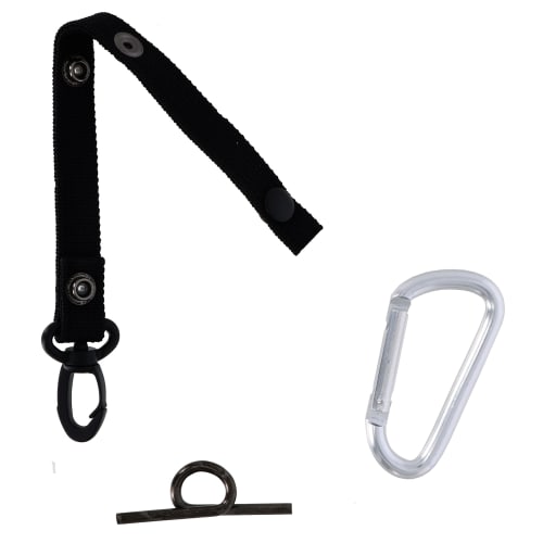 Takagi M&M Tape Hook for Masking Tape, Adjustable Length with Button, Carabiner Hook for Attachment To Various Locations, TPF-11B
