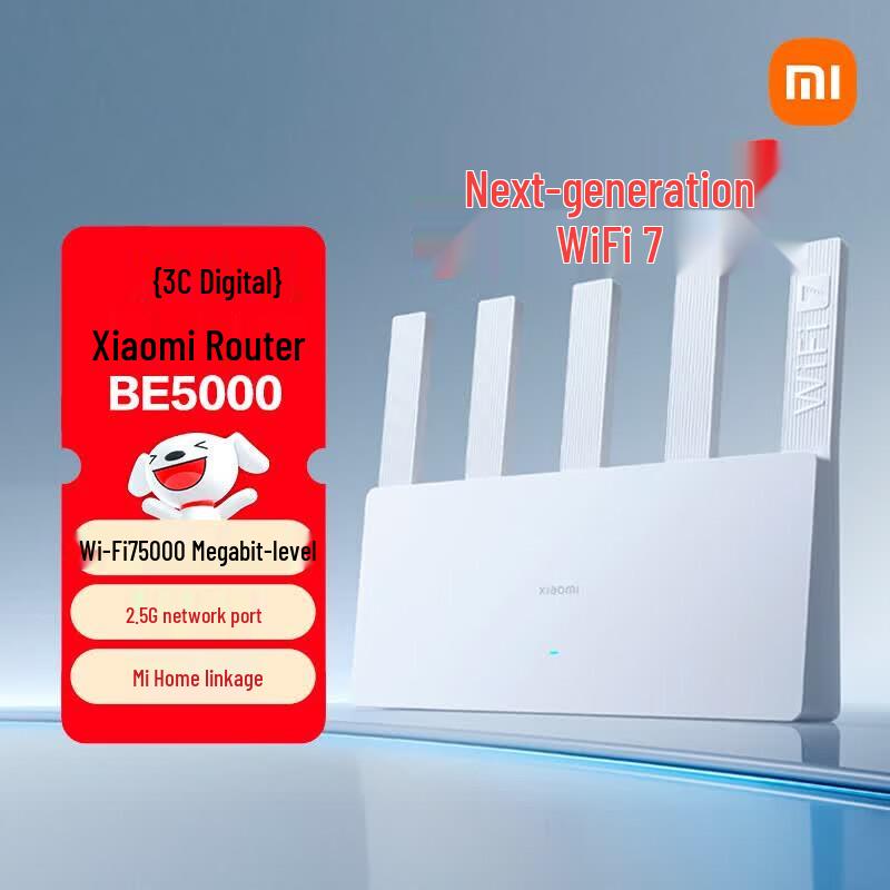 Xiaomi BE5000 Wi-Fi 7 Yönlendirici
