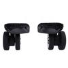 1 Pair Luggage Suitcase Wheels ABS Silent Universal Travel Suitcase Replacement Casters Wheels for DIY Repair