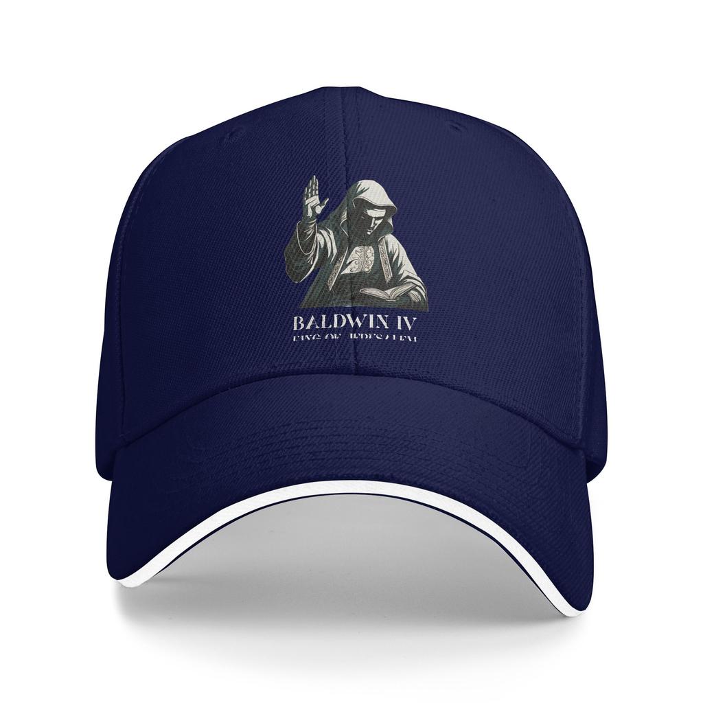 King Baldwin IV Casual Baseball Cap Running Hippie Trucker Hat Summer Wholesale Couple Women Design Baseball Caps