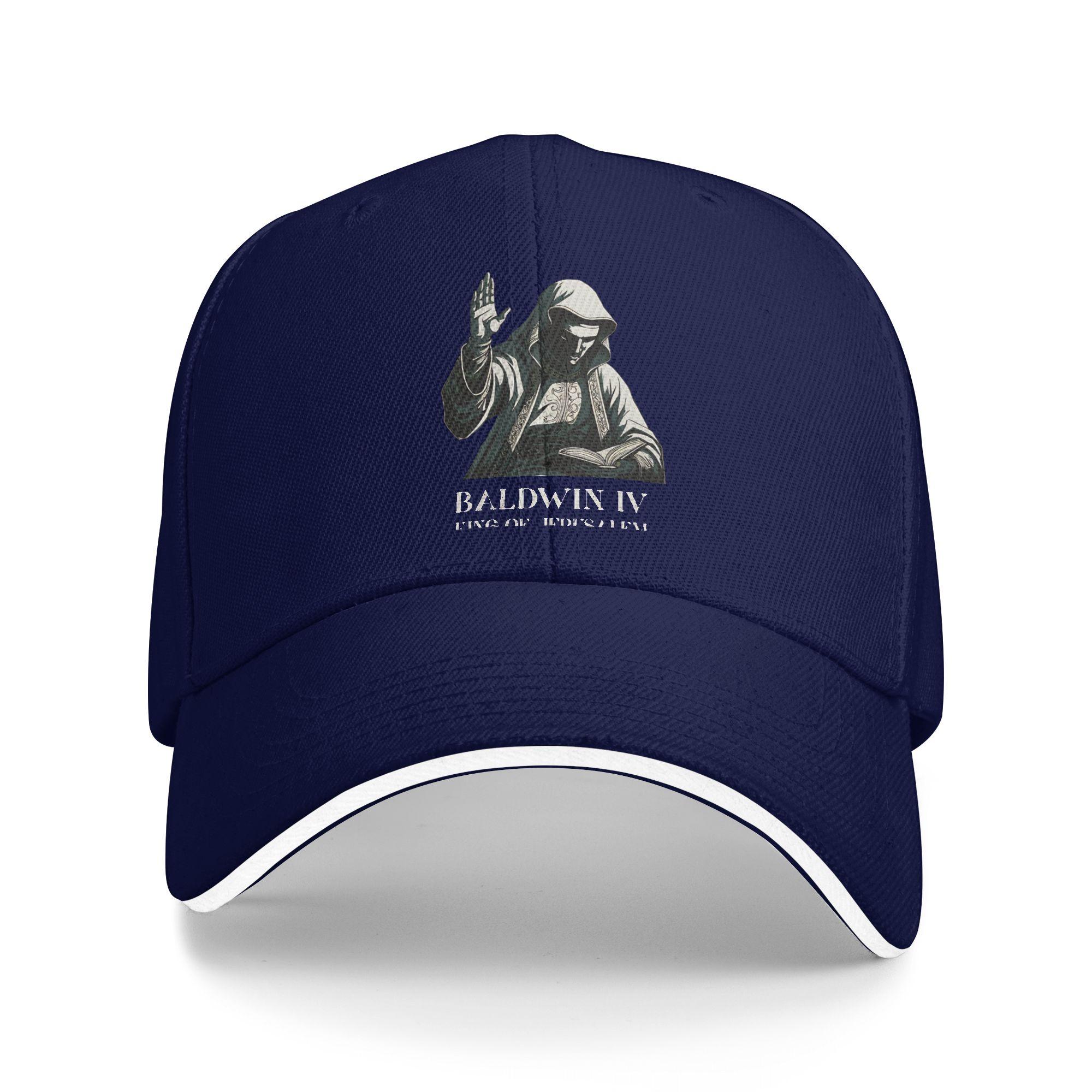 

King Baldwin IV Casual Baseball Cap Running Hippie Trucker Hat Summer Wholesale Couple Women Design Baseball Caps One Size