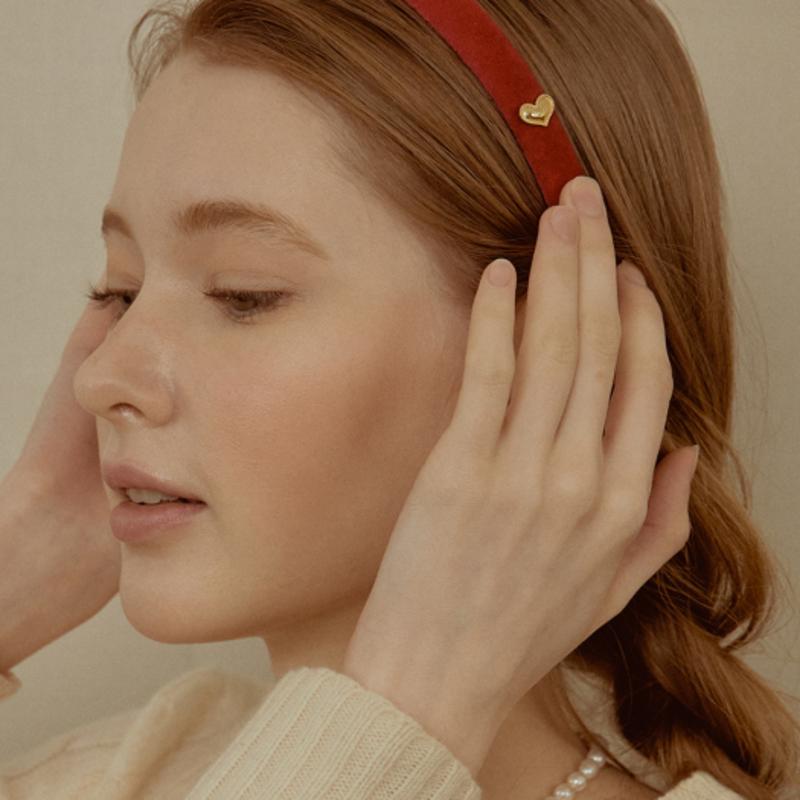 TATIANA Eileen Velvet Heart Hair band HB2221