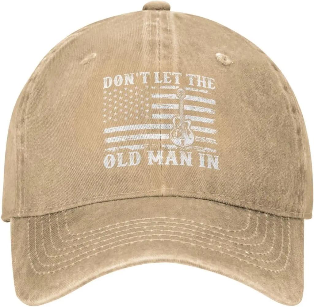 Old Man Hat Dont Let Old Man In Hat for Women Baseball Hats Vintage Hat