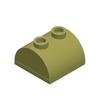 50 stuks MOC 30165 Bakstenen Hellend Gebogen 2x2x1 Dubbel met 2 Noppen DIY Bouwstenen Speelgoed Compatibel Past in Constructie Speelgoed
