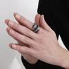 Punk Snake Charm Ring Men’s Stainless Steel 316L Cool Boyfriend Gift #9-#13 Trend Jewelry Gothic Animal Anillos Accessory
