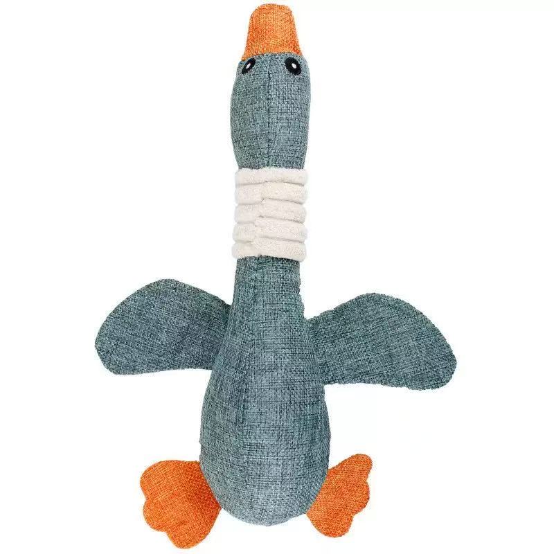 Dog Toys For Aggressive Chewers Indestructible Large Breed And Squeaky Geese For Large Small Medium Dogs
