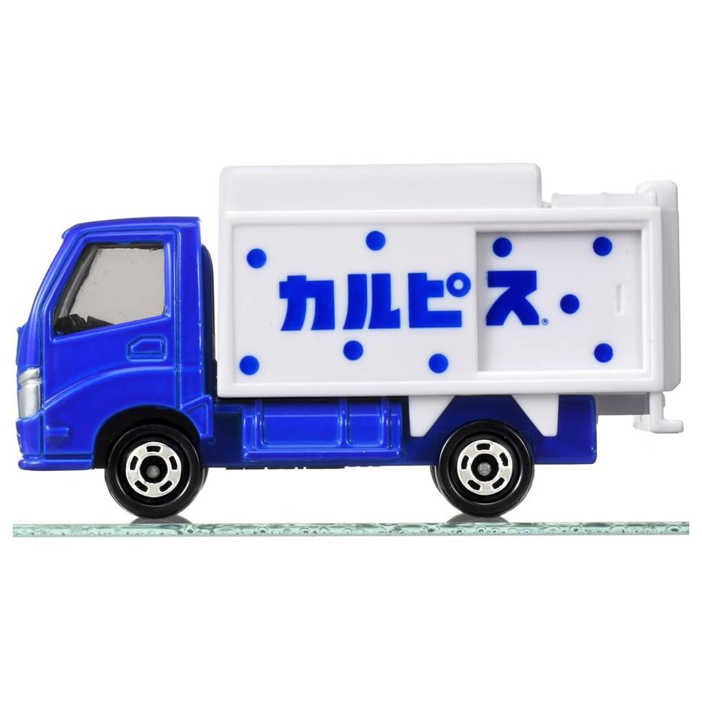 TAKARA TOMY Tomica No.84 Calpis Bottle Car Diecast Toy Vehicle Miniature Car for Kids Ages 3+