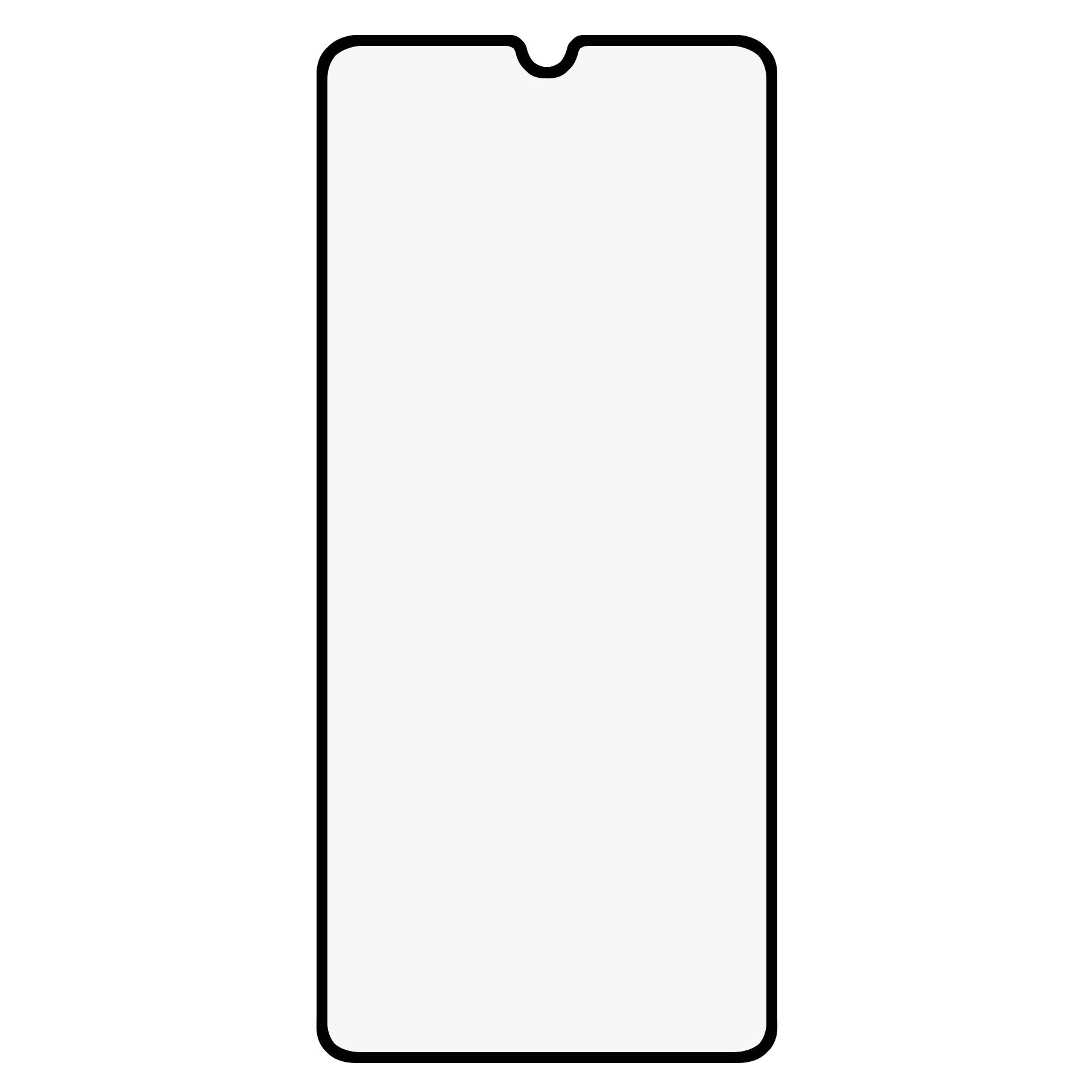 

For Samsung Galaxy A13 4G Full Glue Silk Printing Screen Protector Full Coverage Tempered Glass Protective Film Type A