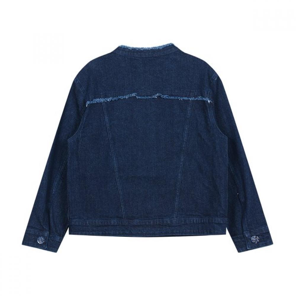 Son Jung Wan Denim Jacket With Pocket Chain Decoration Zjj6161011