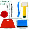 11Pcs Wallpaper Smoothing Tool Kit Reusable Wallpaper Tool Set Flexible Wall Paper Peal and Stick Tool with Seam Roller Tape