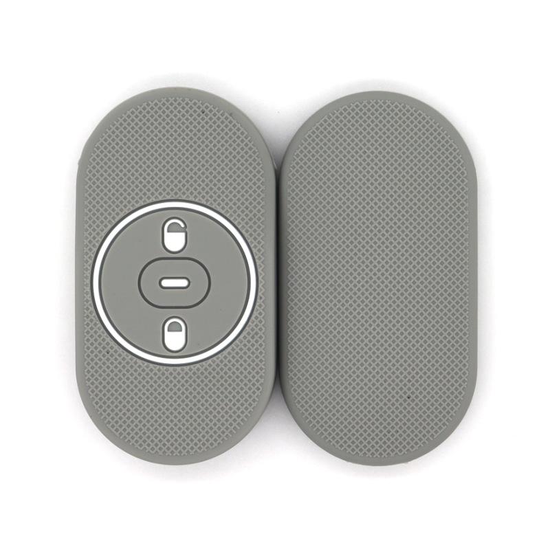 

Suitable for Xinri electric vehicle battery car new remote control protective cover shell silicone protective cover сірий