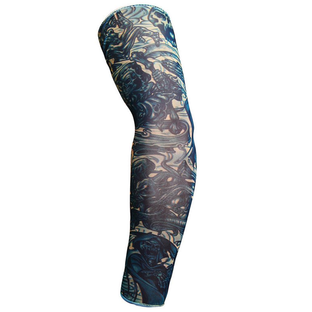 Outdoor Cooling Sleeves Sunscreen Uv Protective Breathable Tattoo Arm Sleeves For Fishing Running Cycling