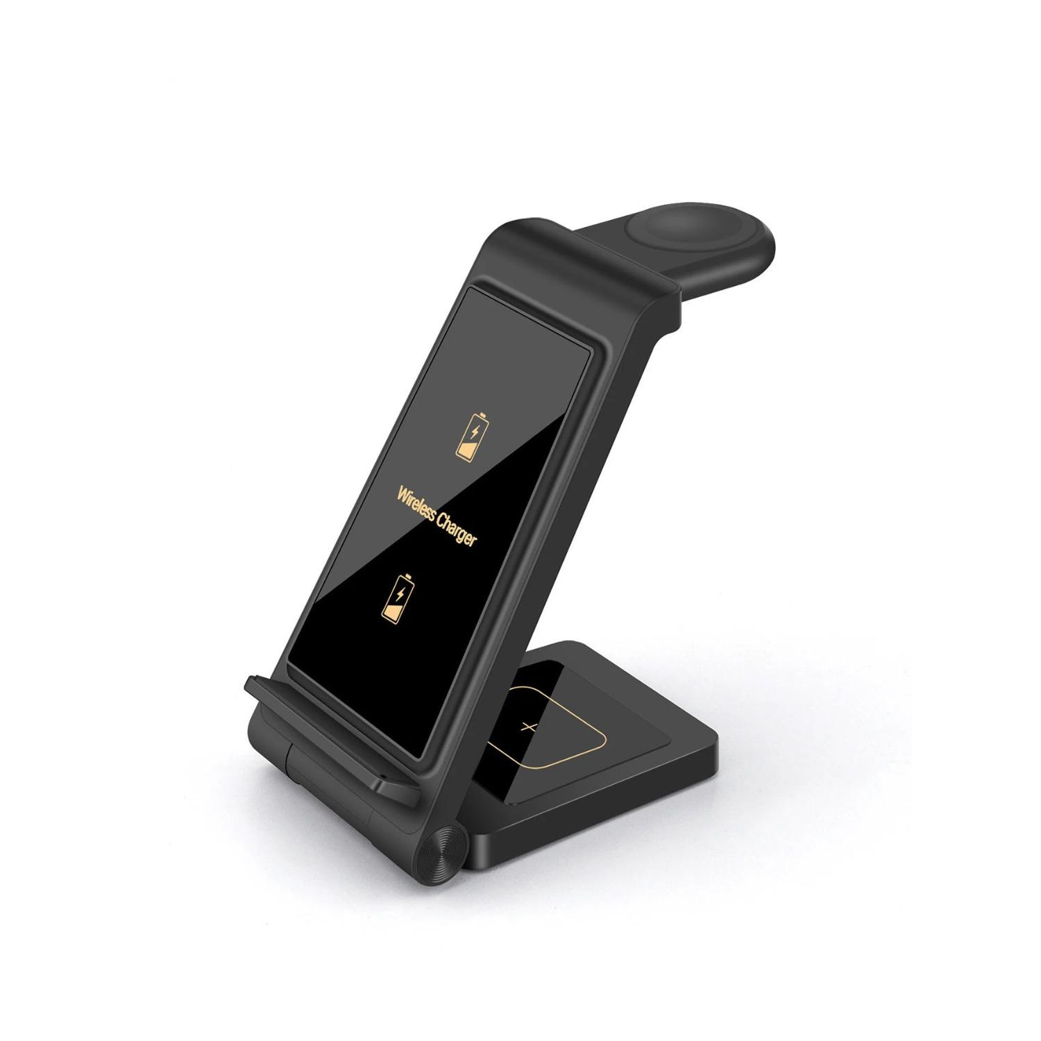 

Беспроводное зарядное устройство 3 в 1 для Samsung S24 S23 Ultra/S22/S21/Note 20/Z Flip 6/Z Fold 6 Станция быстрой зарядки для Galaxy Watch 7 Pro